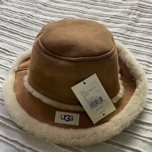 Genuine Shearling & Sheepskin Bucket Hat